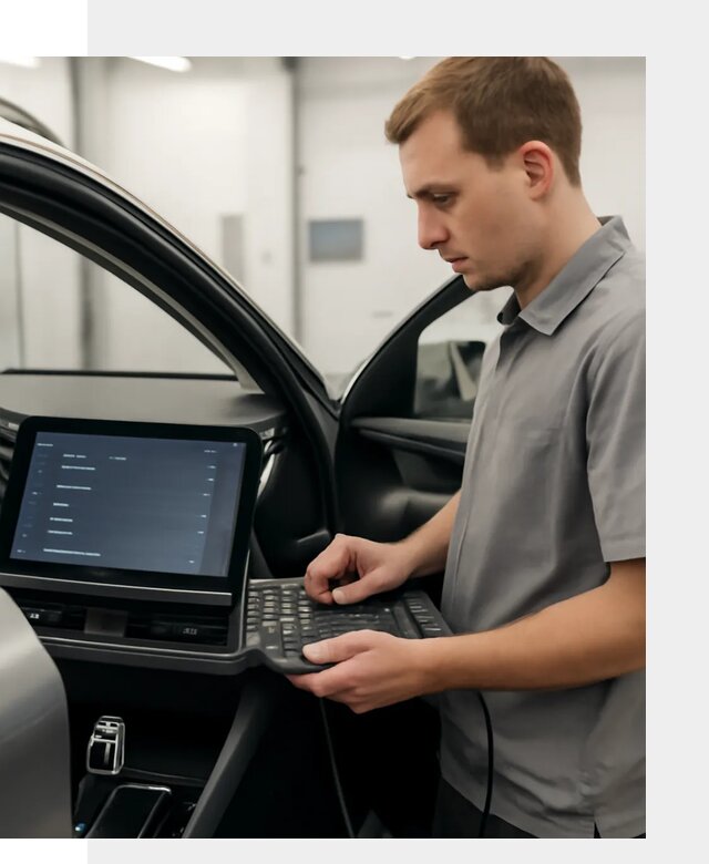Русификация мультимедиа автомобилей Lynk Co в Магнитогорске