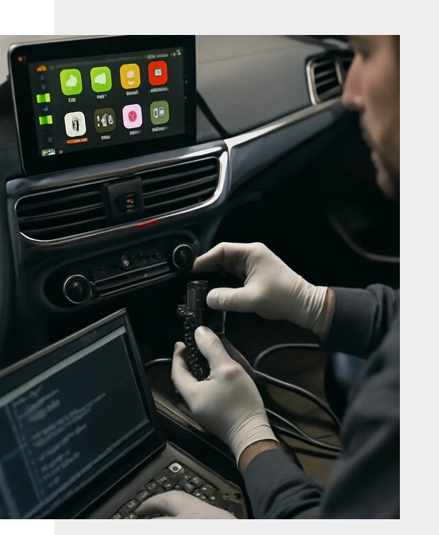 Активация Apple CarPlay в Магнитогорске для штатной мультимедиа